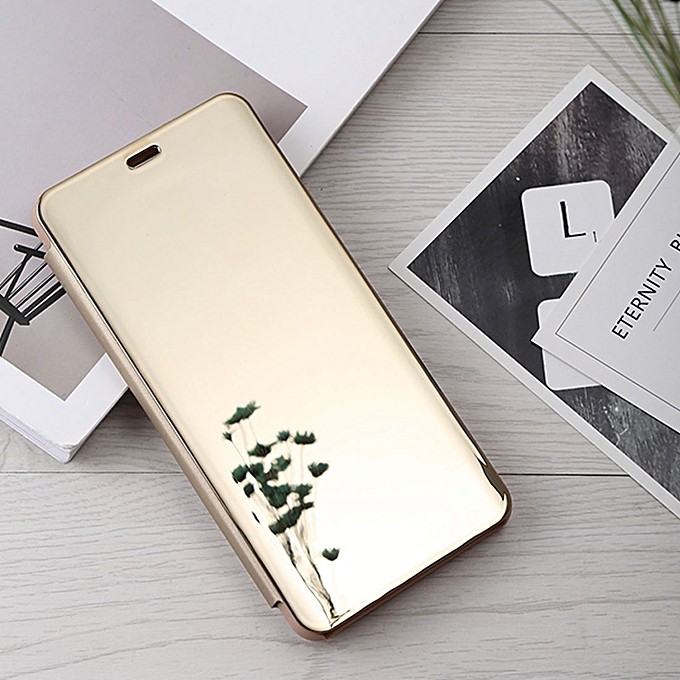 Clear View Standing Cover OPPO A71 Hight Quality Copy - Mirror Flip Case