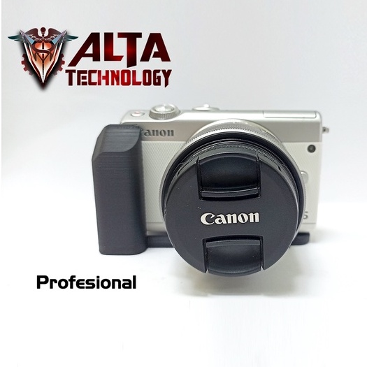 Hand Grip Canon EOS M M100 M200 M10 Hand Grip Battery Baterai Mirrorless Grip Battery Grip Hand Grip