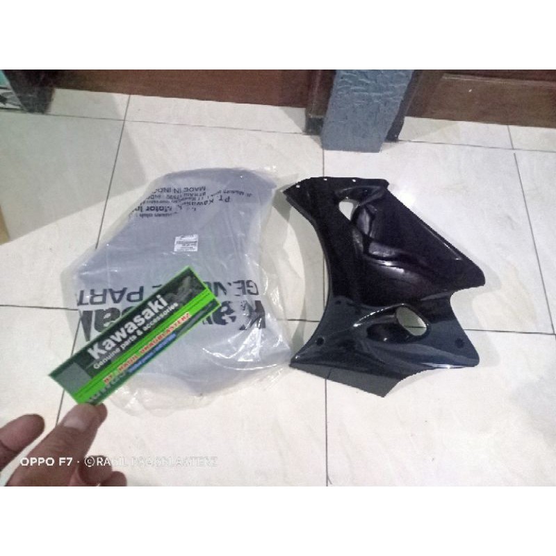 fairing bawah ninja rr old hitam original Kawasaki