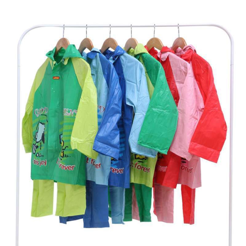 jas hujan anak perempuan dan laki laki 4-8 tahun - Jas Hujan  - jas hujan anak  - jas hujan anak karakter- Setelan Jas Hujan Jaket Celana - Raincoat Unisex - Jas Hujan Lucu