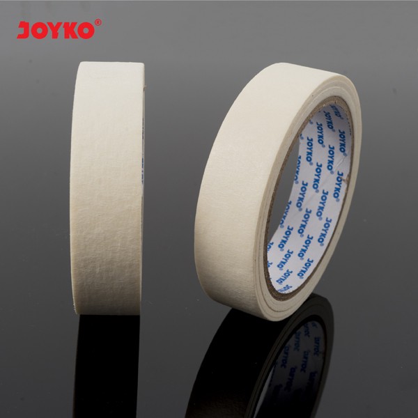 

Masking Tape Lakban Kertas Warna Cream Joyko 24 mm x 20 meter / Joyko Original