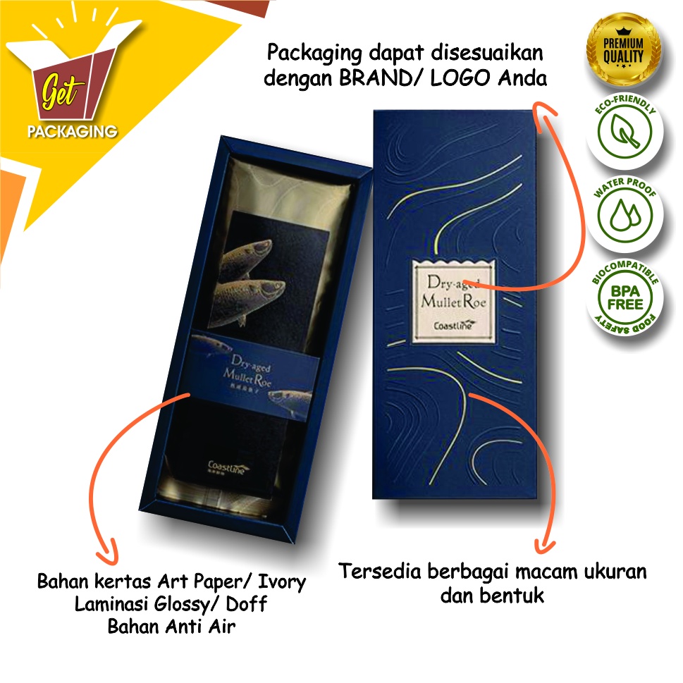 

Box Coklat/ Box Makanan Premium Softbox Packaging