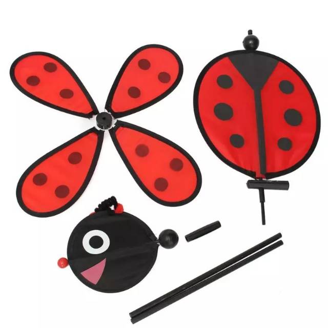 MAINAN KINCIR / KIPAS ANGIN / BALING BALING OUTDOOR - BUMBLEBEE / LADYBUG 75 CM