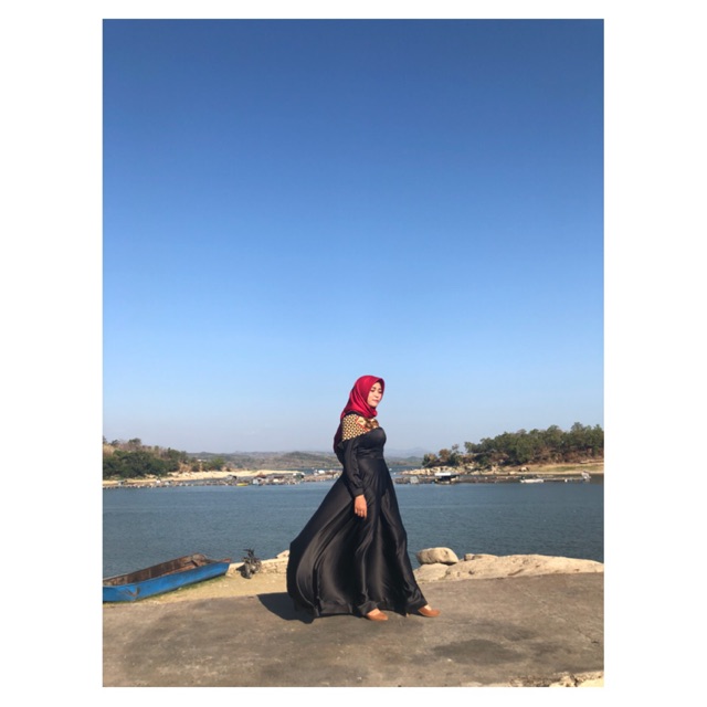 Preloved Gaun hijab Pesta