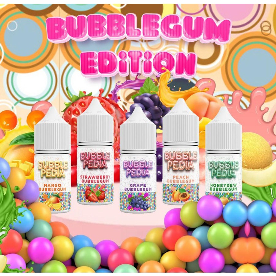 BUBBLE PEDIA LIQUID BUBBLEGUM PODS FRIENDLY 30ML