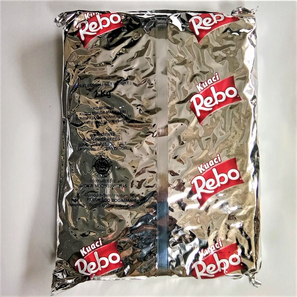 KUACI REBO 2KG/KWACI BIJI BUNGA MATAHARI /REBO KUACI ORIGINAL