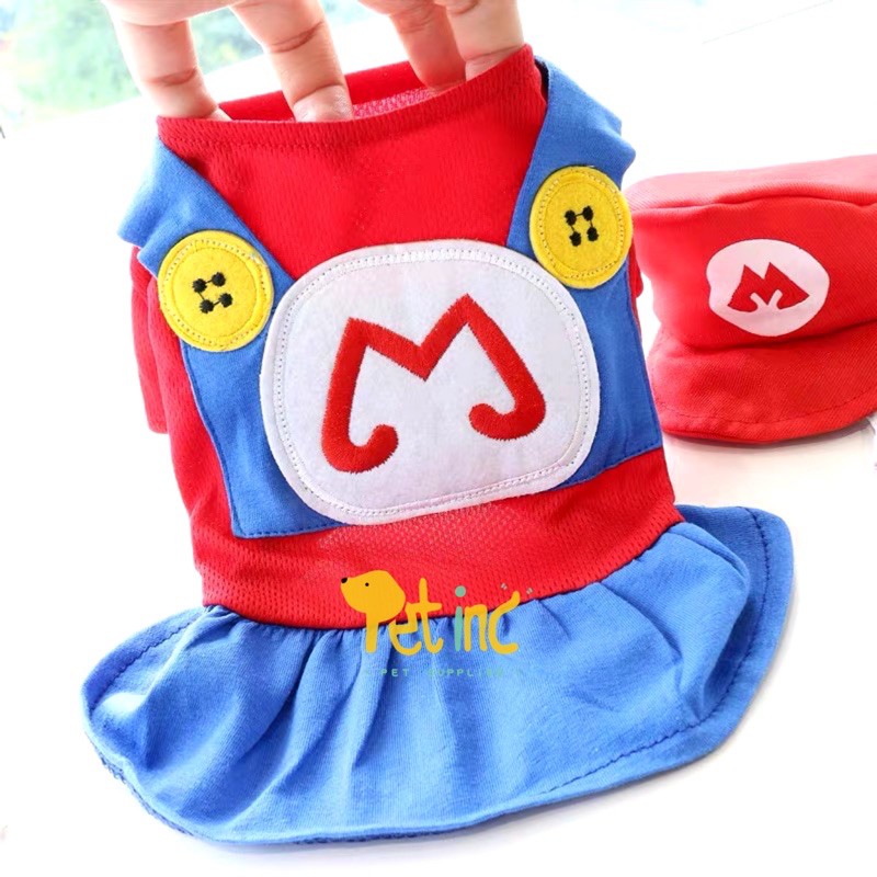 Mario bross set with hat girl and boy