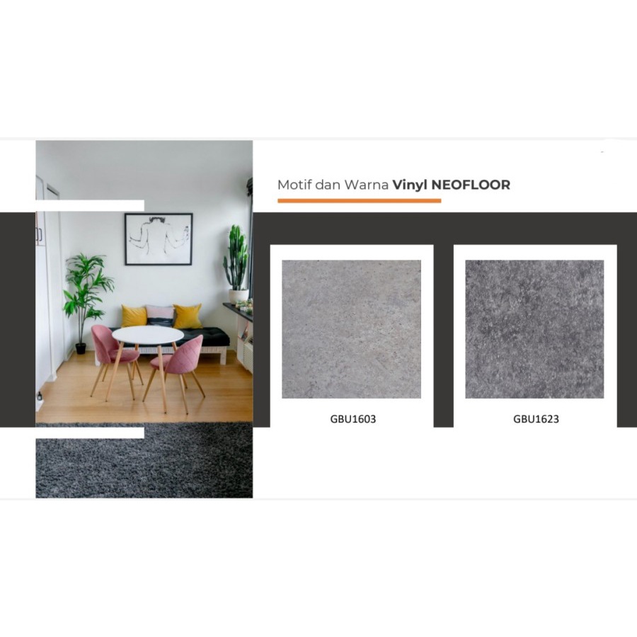 Vinyl Tile Neo 2mm - Lantai Vinyl Kayu Murah