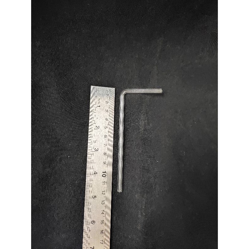 pipa L kaca / pipa kaca L / perata