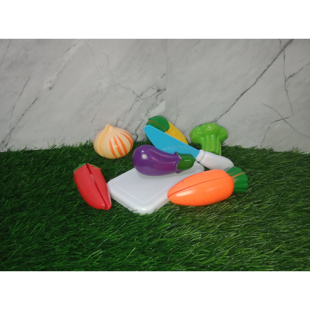 Cutting Toy / Mainan Pizza Buah Potong / Fruit Vegetable and Food Cutting Toy