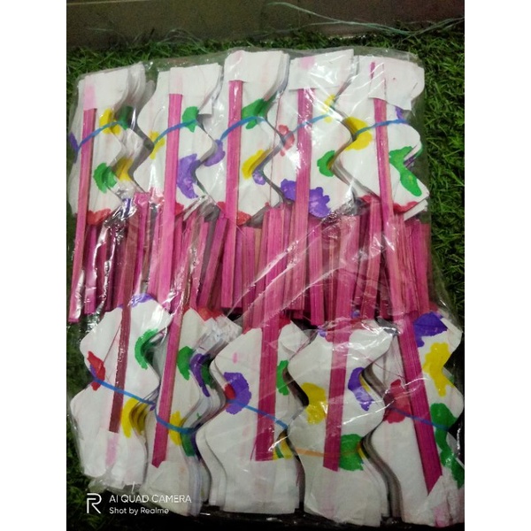 Mainan Jadul Kipas Kertas Isi 100