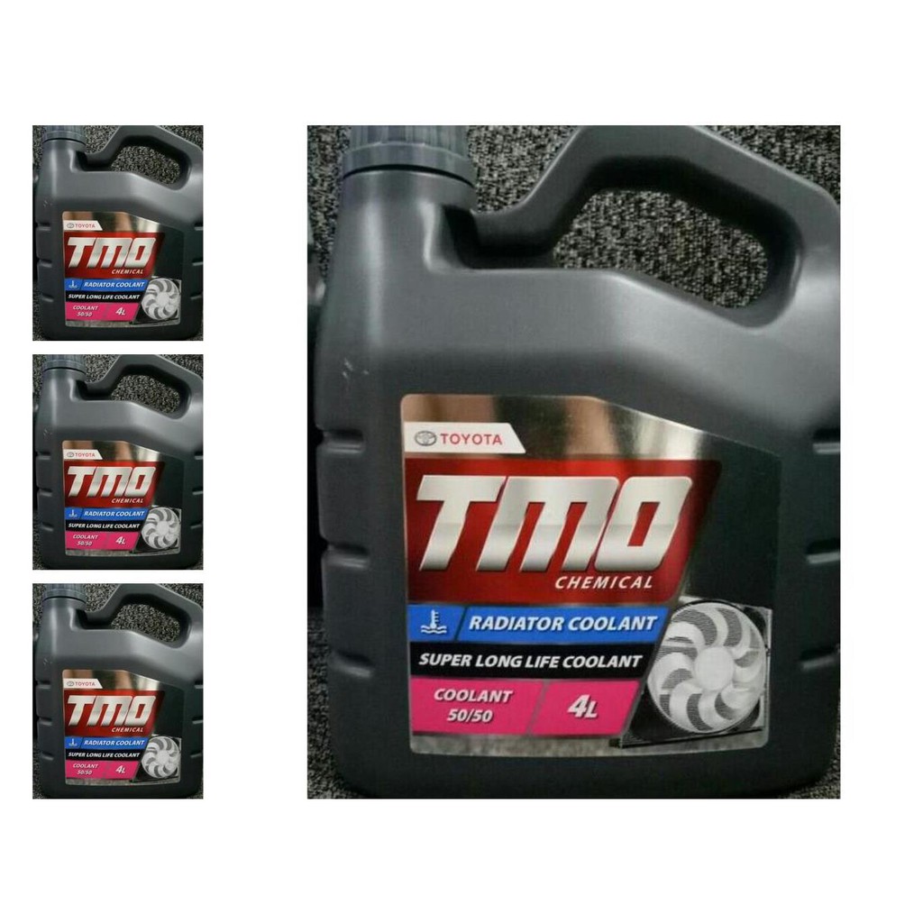 air radiator coolant long life 4 liter asli toyota  63291