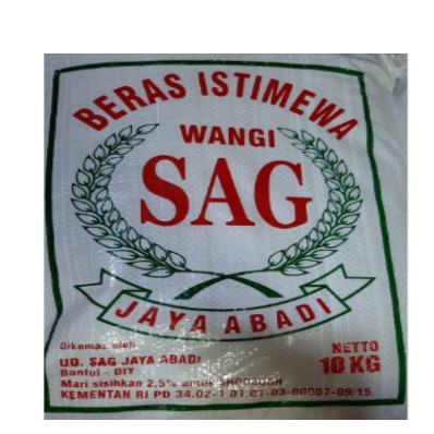 

SAG MENTHIK WANGI 10 KG