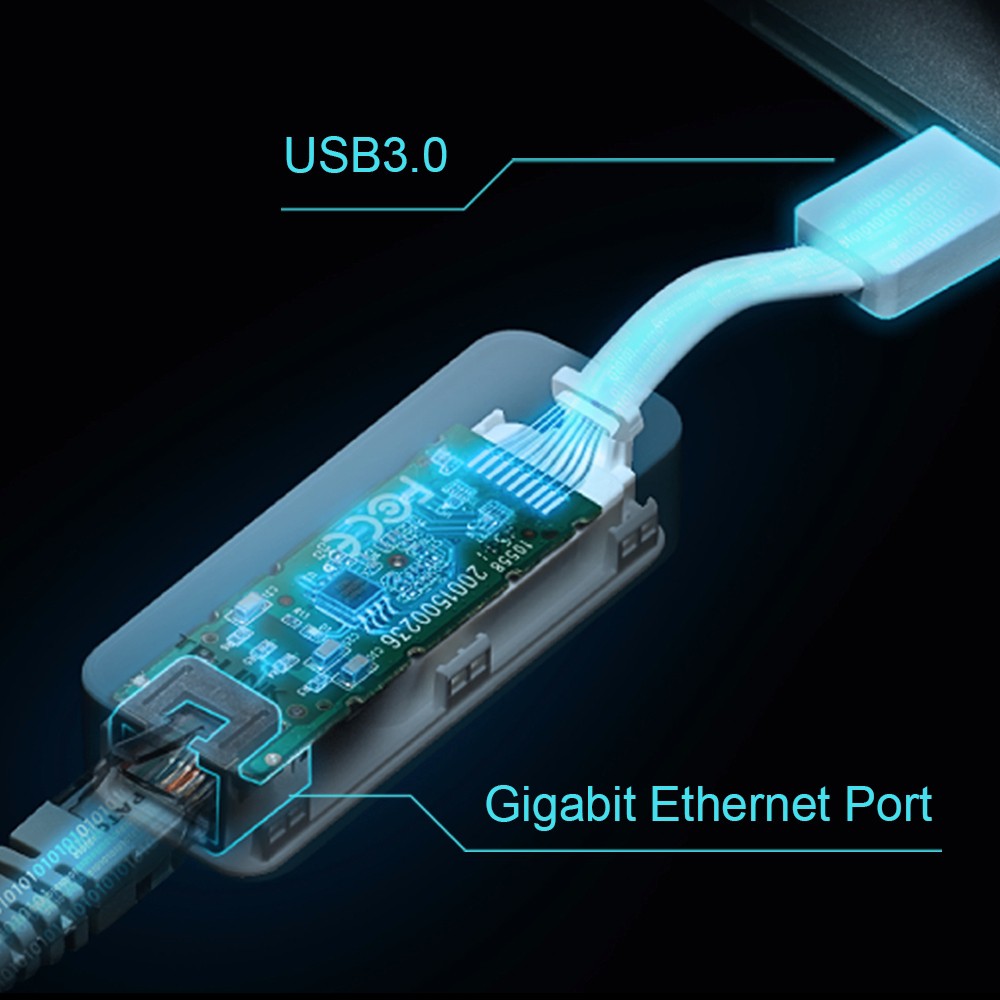 Usb A 3.0 to Lan cable tp-link gigabit 1Gbps ethernet network adapter for pc cpu laptop mac ue300 - kabel Usb3.0 to rj45 1000Mbps ue-300 tplink