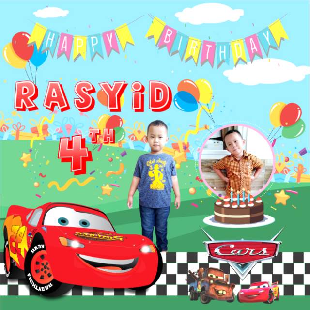 Banner ulangtahun  / spanduk ultah