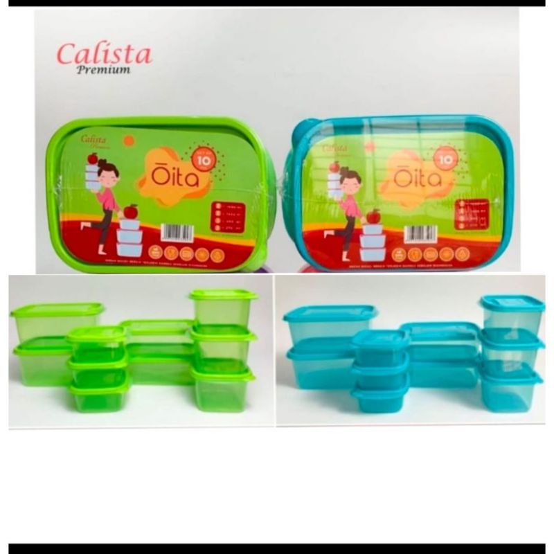 Toples Calista set 10 Oita Toples set calista 10pcs