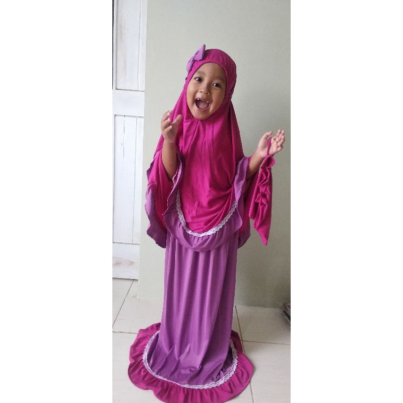 Mukena anak 3-8 tahun