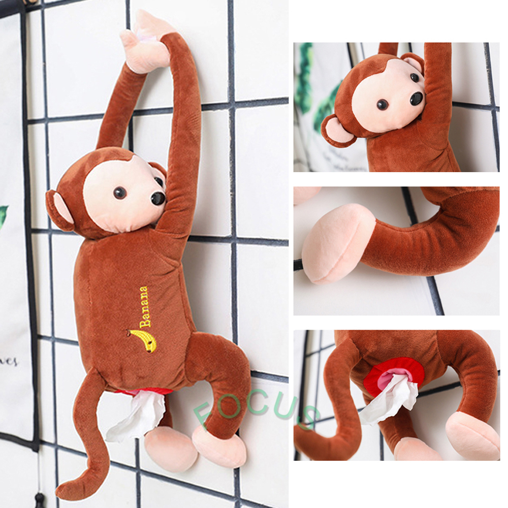 Kotak Tisu Model Gantung Desain Kartun Hewan Monyet Untuk Dekorasi Mobil Rumah Shopee Indonesia