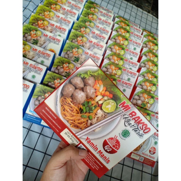 

READY" Mie Baso G2 khas Tasik - Mi Bakso Baso Tasik G2 Kemasan Baru