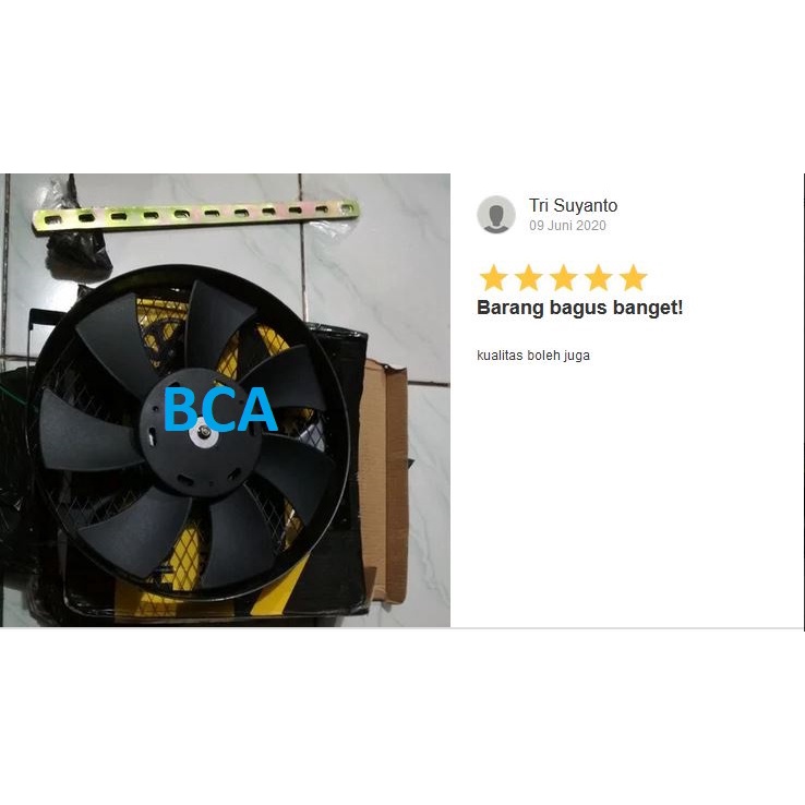 Extra Fan AC MOBIL DAN Radiator Universal BAHAN BESI Set Komplit BRAKET Pemasangan