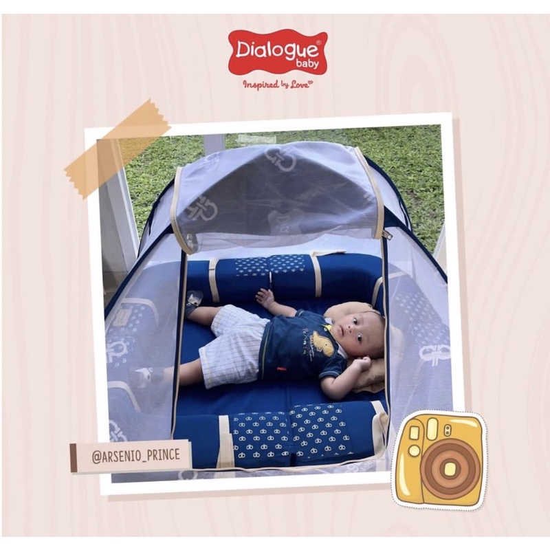 Dialogue Kasur Bayi 5 in 1 Set + Kelambu PRIME SERIES - Kasur bayi DGK9404