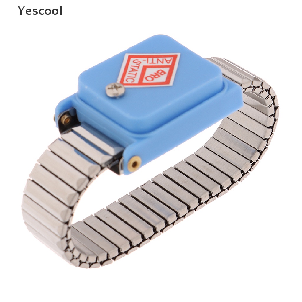 Yes Strap Pergelangan Tangan Anti Statis Wireless Esd Pulse Bahan Metal