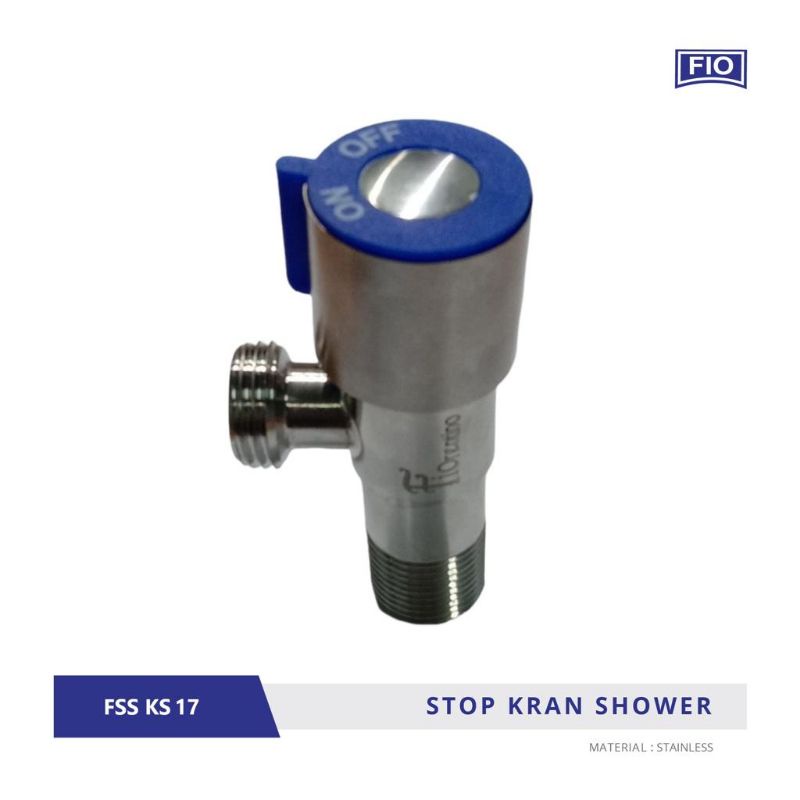Stop kran shower / kloset / wastafel 1/2inch