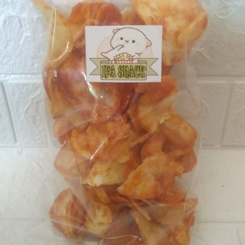 

Keripik singkong pedas sambalado 250 gr