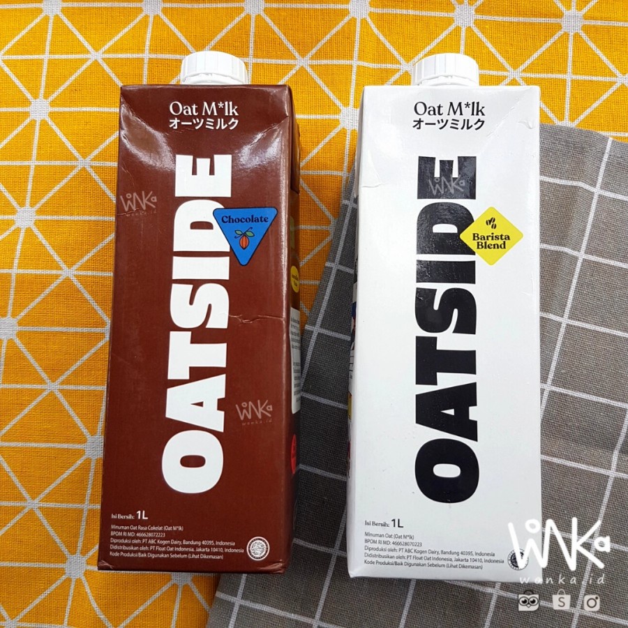 Oatside All Variant Rasa Oat Milk 1L - Susu Oat Gandum