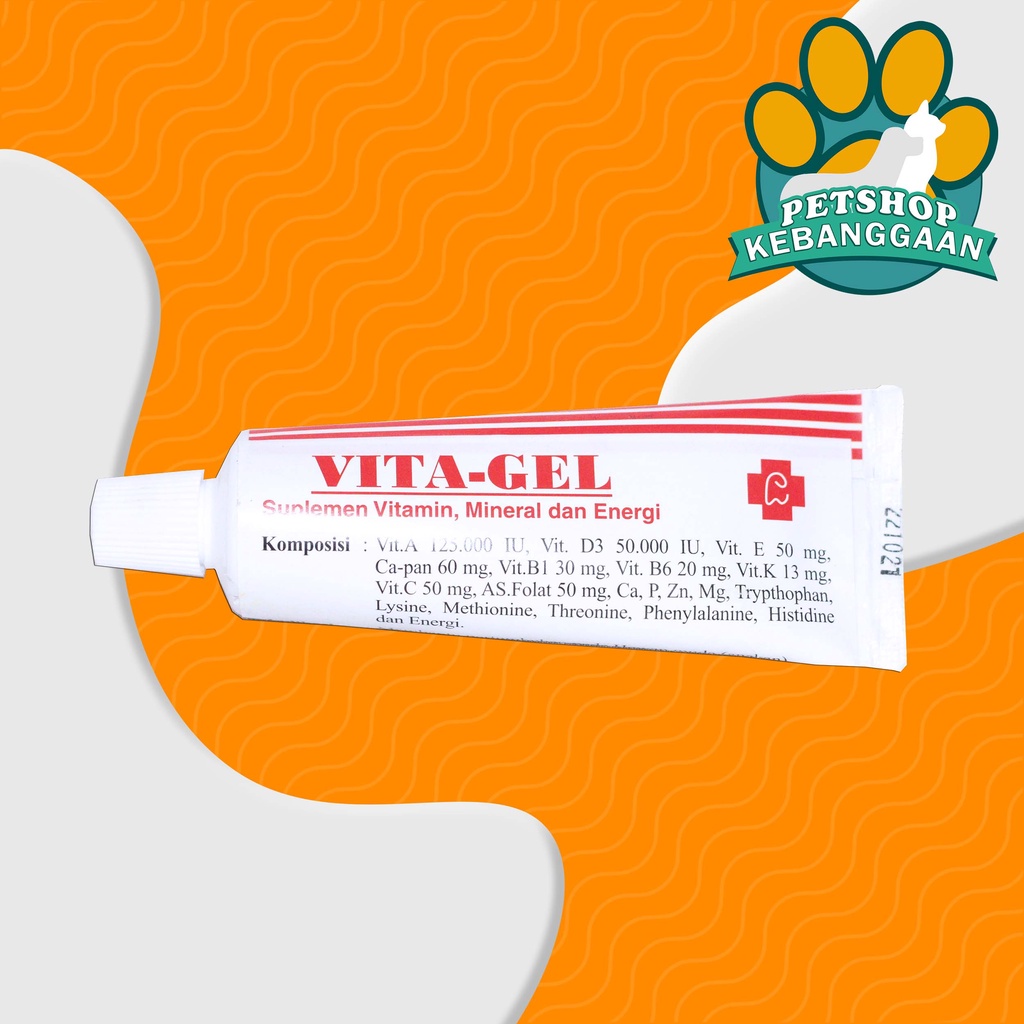 Vitamin Kucing Anjing Vitagel Vita-Gel