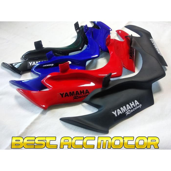 Winglet Mx King 150 Aksesoris Motor - Hitam - BiruP5O2