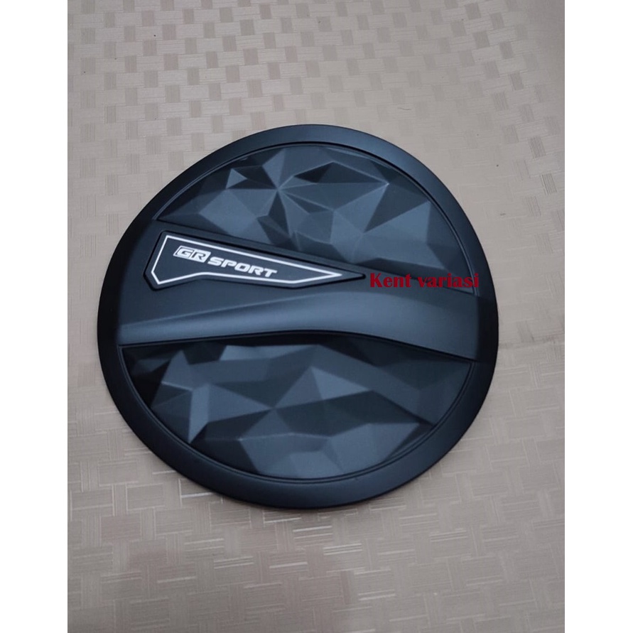 Tank Cover Tutup Tangki All new Rush/Terios GR Sport 2018-2022 Hitam Doff