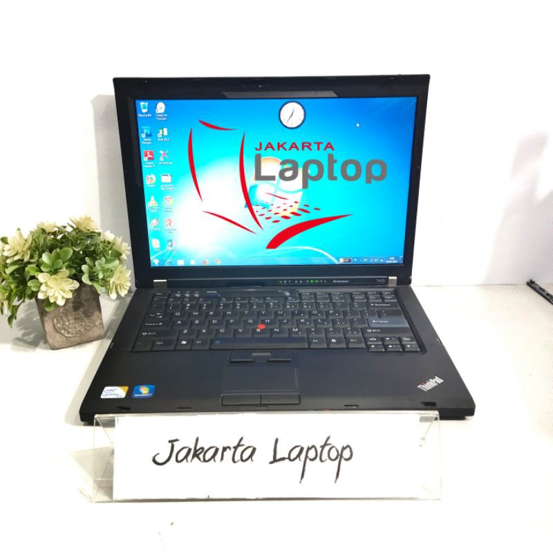 LAPTOP LENOVO THINKPAD T400 | CORE 2 DUO | RAM 4GB | SSD 512GB | MULUS MURAH BERGARANSI