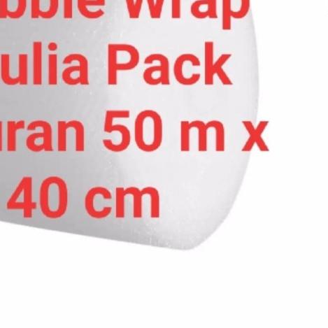 

♖ bubble wrap 40cm x 50meter - Putih ☊