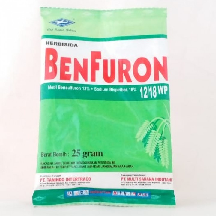 Herbisida Sistemik Pra & Purna Tumbuh Benfuron 25 g