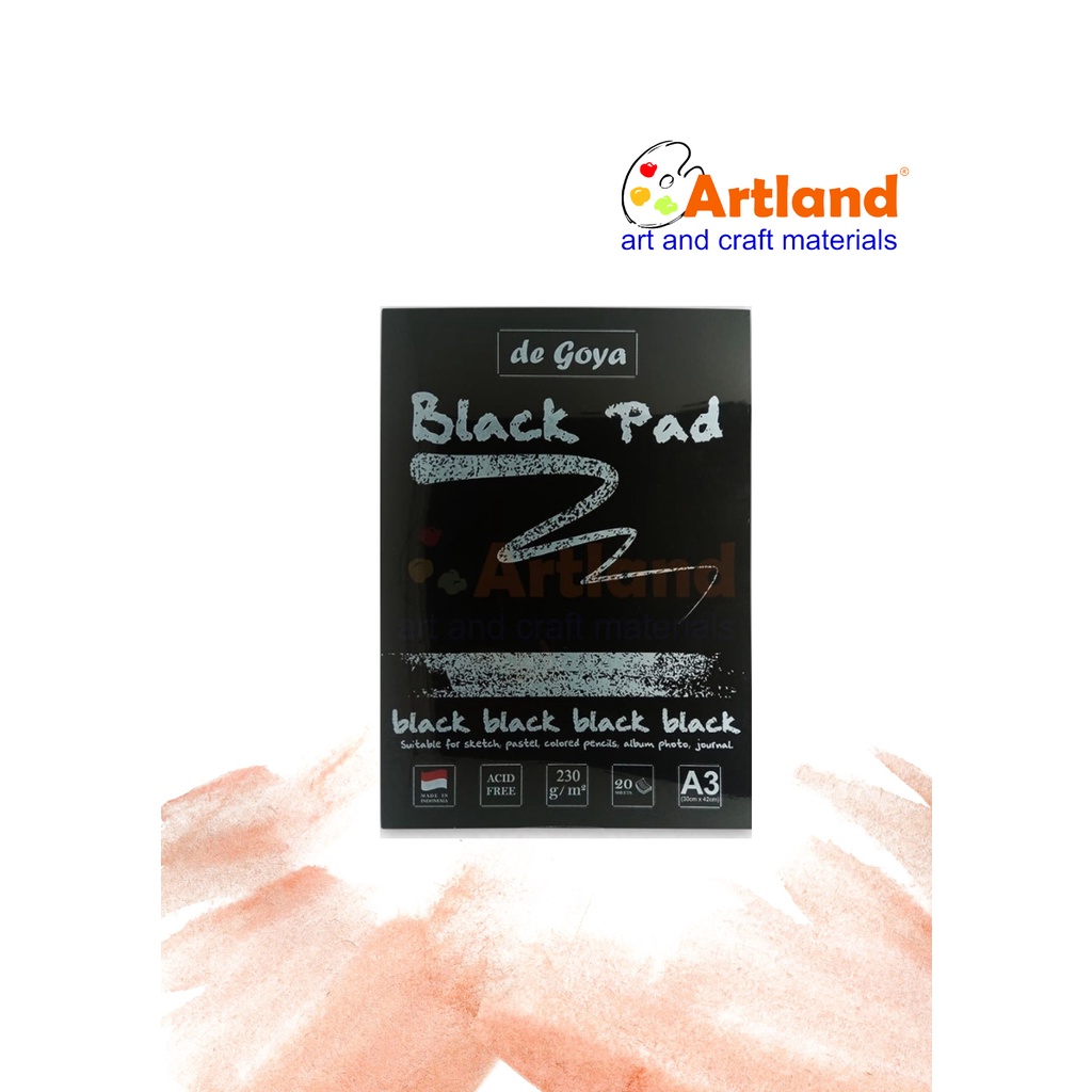 

De Goya Black Pad A3 230gr