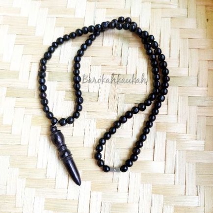 Kalung peluru hitam kaukah kokka asli