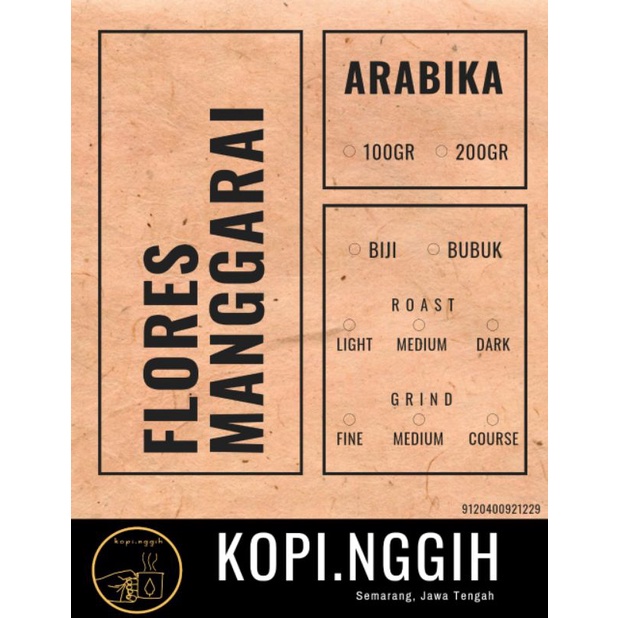 

PREMIUM BEAN - FLORES MANGGARAI