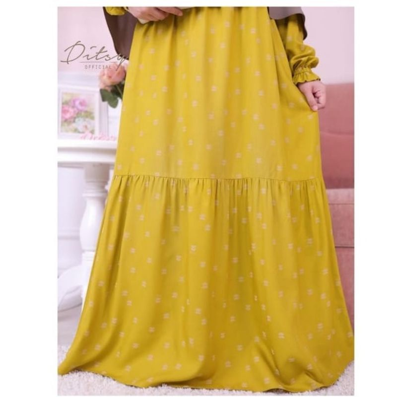 DITSY JANUARI 2022 - EVEOLEE GRENISH SIZE M (DASTER/DRESS/GAMIS)