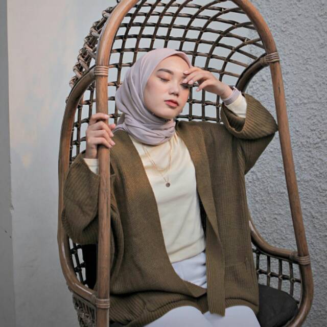  CARDIGAN  OVERSIZE JUMBO SAKU GARDIGAN KARDIGAN PREMIUM 