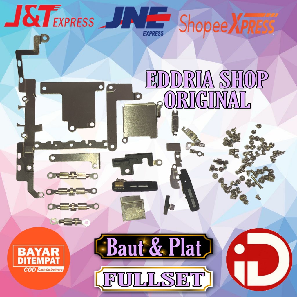 FULLSET BAUT PLAT XR ORIGINAL BARU