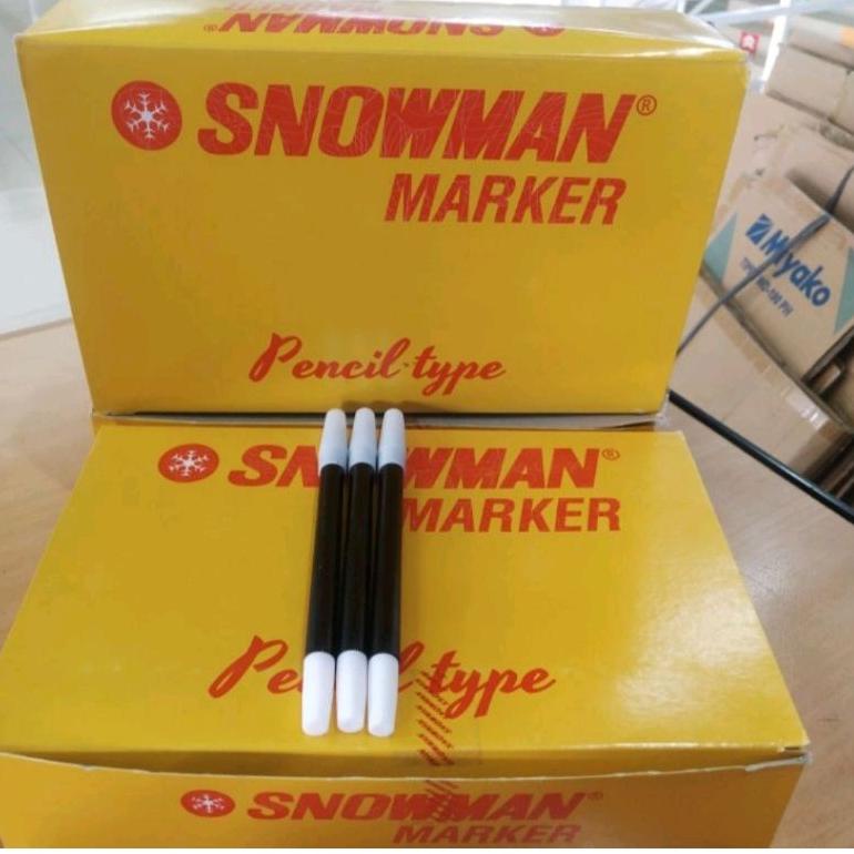 

(P5H3) ★ Spidol kecil Snowman PW - 1A ( 12 pcs ) //Pengiriman@tercepat