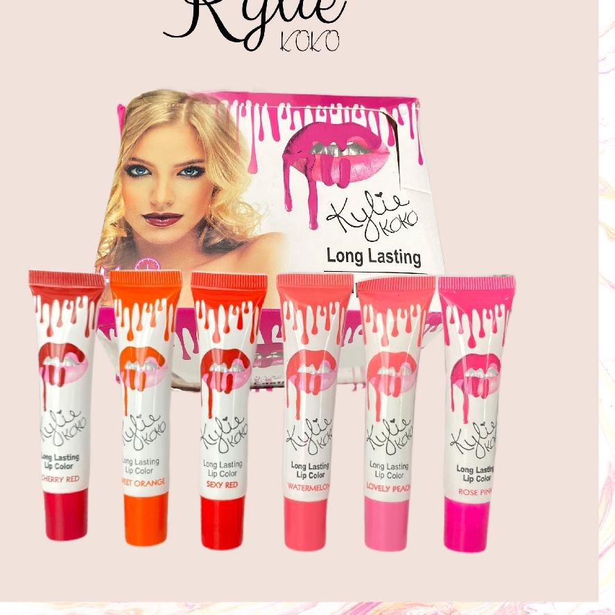 Levne Harga Perbox Isi 24 Pcs Kylie Tatto Kylie Long Lastig Lip Color Tato Tatoo Bibir In Shopee Indonesia