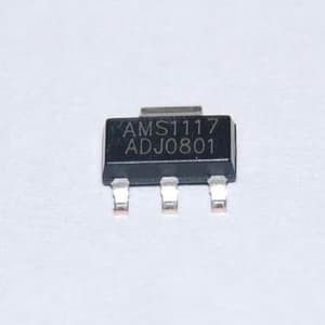 Isi 5 Pcs IC SMD Regulator AMS 1117 ADJ AMS1117