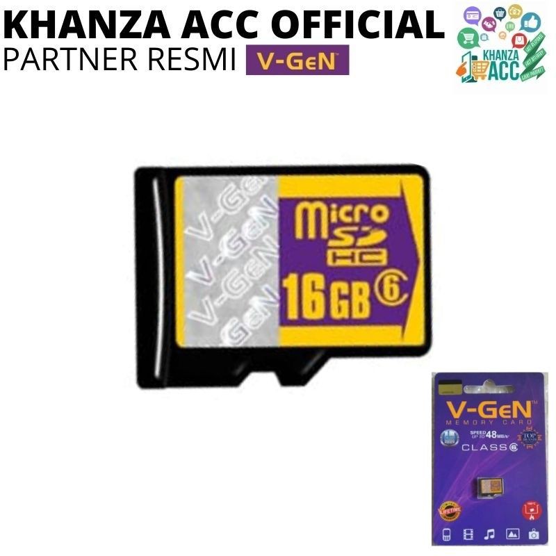 KHANZAACC MICRO SD VGEN 16GB NON ADAPTER