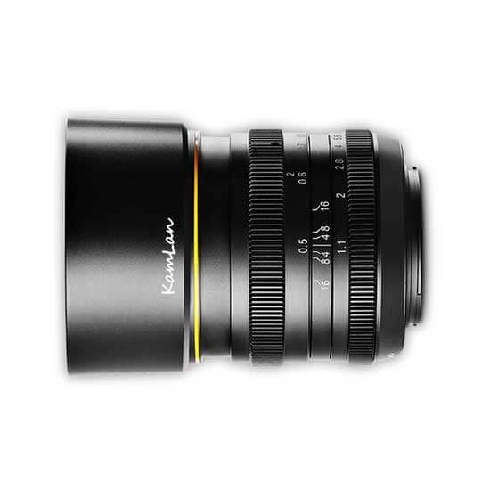 Kamlan 50mm f1.1 APS-C for Sony E-Mount