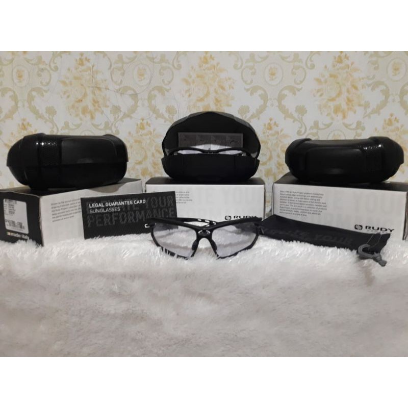 kacamata rudy project FOTONYK Black matt original murah