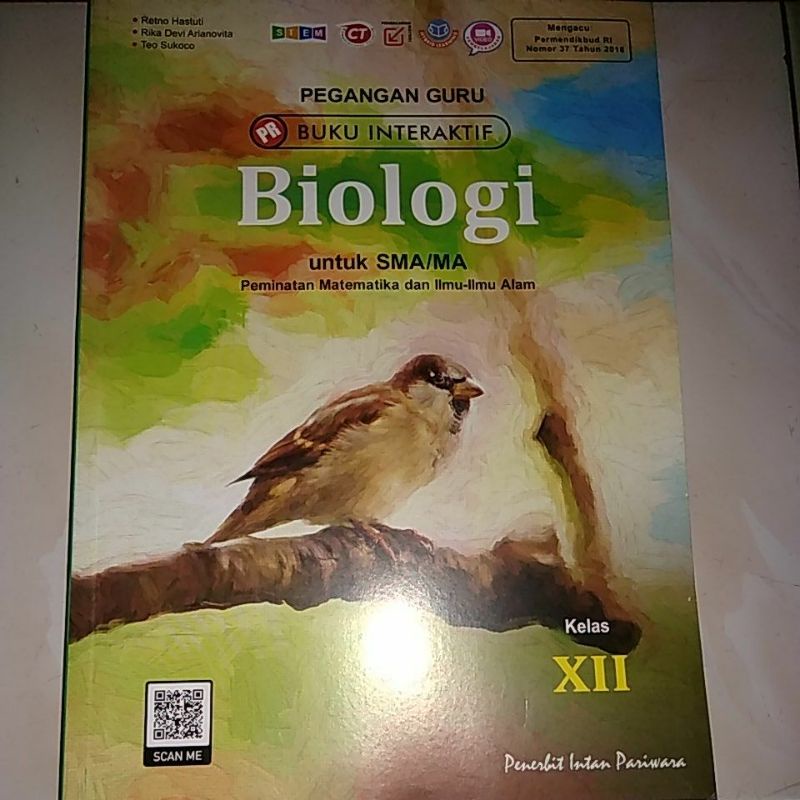 Buku PR PG Biologi kelas 12