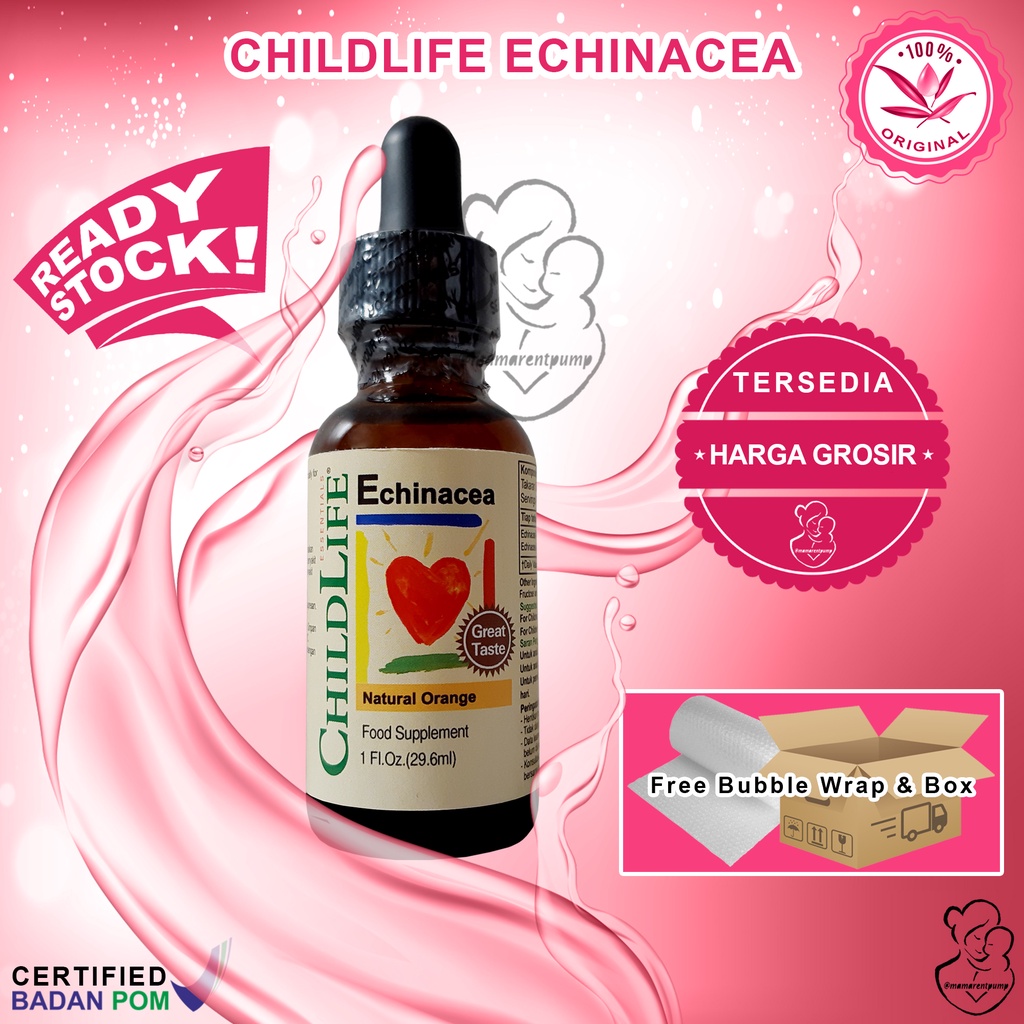 BPOM ChildLife vitamin vit c Echinacea multi Multivitamin dan liquid cod liver oil omega DHA