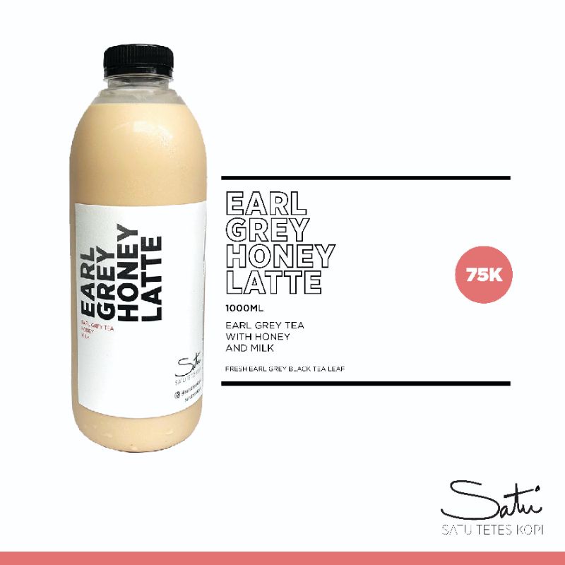 

EARL GREY HONEY LATTE